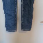 American Eagle  Outfitters super stretch super low jegging AEO denim jeans in dark wash blue size 00 short. Photo 3