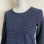 Madewell • Navy Stripe Side Lace-Up Tie Top Photo 59