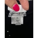St. John  Sport Women's Black Knit Drawstring Capri Pants Size‎ XL Casual Photo 1