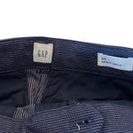 Gap Pants Navy Blue Striped Skinny Ankle Chino Casual Dress Pants Size 00 Photo 4