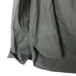 ZARA  Black Off the Shoulder Button Cuff Long Sleeve Blouse M Photo 3