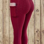 Scrunched up butt lifting leggings TikTok yoga pants Size L Photo 0