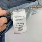 Free People  High Waist Skinny Jeans Women 30 Blue Jean Cotton Distressed Raw Hem Photo 7