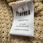Pistola  Olga Distressed Pullover Sweater in Tan Size Small Photo 10