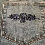 Ruff Hewn Jeans Embroidered Pocket Jeans Light Wash Womens Size 8 Spandex Photo 2