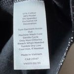 T by Talbots Women's M Black Celestial Stars Long Sleeve Pullover Size M Photo 5