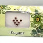 Kusum Red Rhinestone Stick on Forehead India Binidi Fashion Accessories NWT Photo 0