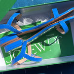 J.Crew  Blue Leather strappy sandals Photo 0