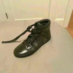 3.1 Phillip Lim 
Morgan High-Top Sneaker, Black Photo 4