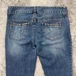 Guess Vintage Y2K Faded Low Rise Studded Pockets Slim Straight Leg Jeans Photo 5