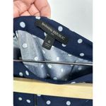 Banana Republic  Navy Polka Dot Ruffle Trim Skirt 0 Photo 7