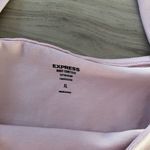 Cotton Express NWT Express Light Pink Body Contour Square Neck Short Sleeve Bodysuit Size XL Photo 5