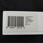 NWT Outerknown After Hours Black Wide Leg Pants in Black Size 27 Photo 6