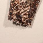 Free People NWT High Waist Denim Leggings Snakeskin size 26 Photo 8