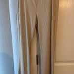 Divided Flare Tan Pants Photo 0