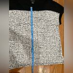 Calvin Klein Jeans  Black and White Textured Blouse Photo 3