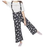 Wild Fable Women's Floral Jumpsuit M Cottagecore Boho Romantic Feminine Farm Country Photo 6