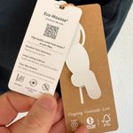 NWT OGL Sz L Asymmetric Slanted Ruched Long Sleeve Brami Top in Dark Blue Size L Photo 5