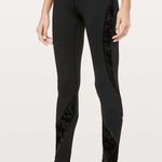 Lululemon  Wunder Under High-Rise Tight* Flocked Black Floral Velvet Photo 2