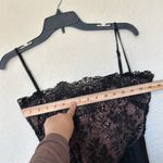 House Of CB  'Nikita' Black Satin and Lace Corset Dress NWOT‎ Photo 7