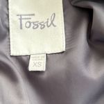 Fossil Womens Blazer XS Gray Career Office Business Casual Jacket Photo 3