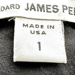 James Perse  Long Flared Tank Dress Maxi Round Neck Lined Cotton Flowy Black 1 S Photo 2