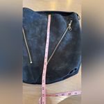 Rebecca Minkoff  black suede hobo bag Photo 6