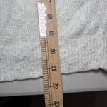 Talbots  Sweater Vest Linen Cotton Blend White Pastel Striped Large Preppy Layers Photo 6