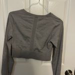 Amazon Cropped Long Sleeve Workout Top Photo 1