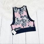 Ultracor The Asltitude Silk Posey Print Crop Top Support Sport Bra XS NEW Photo 2