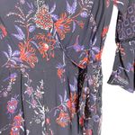 Maeve Anthropologie  Espoir Blue Wrap Jumpsuit Size 0 Photo 9