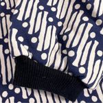 Rhode Blue Batik Printed Crewneck Sweatshirt Photo 6