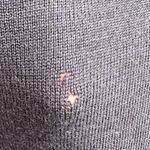 Jigsaw Wool Dress Navy Blue Long Sleeve Crew Neck Front Pockets Medium Photo 3