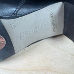 Paul Green  Womens Ankle Heeled Boots Almond Toe Black Leather 90s size 5.5 Photo 6