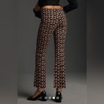 Anthropologie Maeve by The Margot Kick-Flare Cropped Pants, Size L, NEW Photo 3