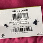 Charter Club SZ 14 Crop Pants Wide Leg Straight Pockets Stretch High-Rise Pink Photo 6