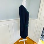 Kasper Vintage  for A.S.L. Classic Coat Dress Navy Forest Green 8 Petite Photo 5