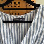 Abercrombie & Fitch  Blue and White Striped Dress Photo 2