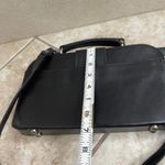 Patricia Nash Crossbody Bag Leather Satchel Top Handle Handbag Black trace EUC Photo 6