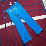 Juicy Couture NWT  sweatpants in turquoise flash blue pants
Women’s L large Photo 0