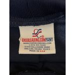 Cheerleading.com Women's Navy Blue White Stripes Pleated A Line Mini Skirt Sz XS Photo 3