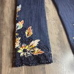Soft Surroundings  Wild Rose Beaded Embroidered Floral Jeans.  Photo 8