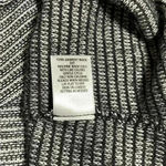 Dress Barn Sunday Boutique Collection Black and White Striped Knit Top Cowl Neck High Low Photo 5