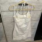 Aerie New with tag  Game Day White Denim Dress Size Medium Photo 4
