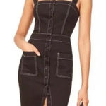 Reformation Jeans Roxanna Black Dress size 6 Photo 0