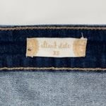 Altar'd State A-Line Skater Denim Jean Snap Front Mini Skirt XS Photo 88