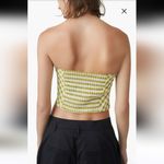 Free People NWT Leilani Gingham Tube Top Size M Photo 8