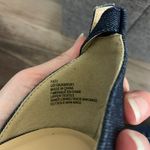 JustFab Blue Denim Kati High Heeled Sandal Photo 8