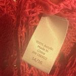 Avenue  Pink Open Knit‎ Crochet Top Size 14/16 Photo 6