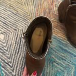 JUST FAB Brown Ankle Boots Photo 1